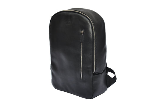 Leather Backpack Black