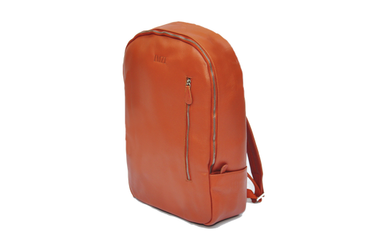 Saddle Tan Leather Backpack 